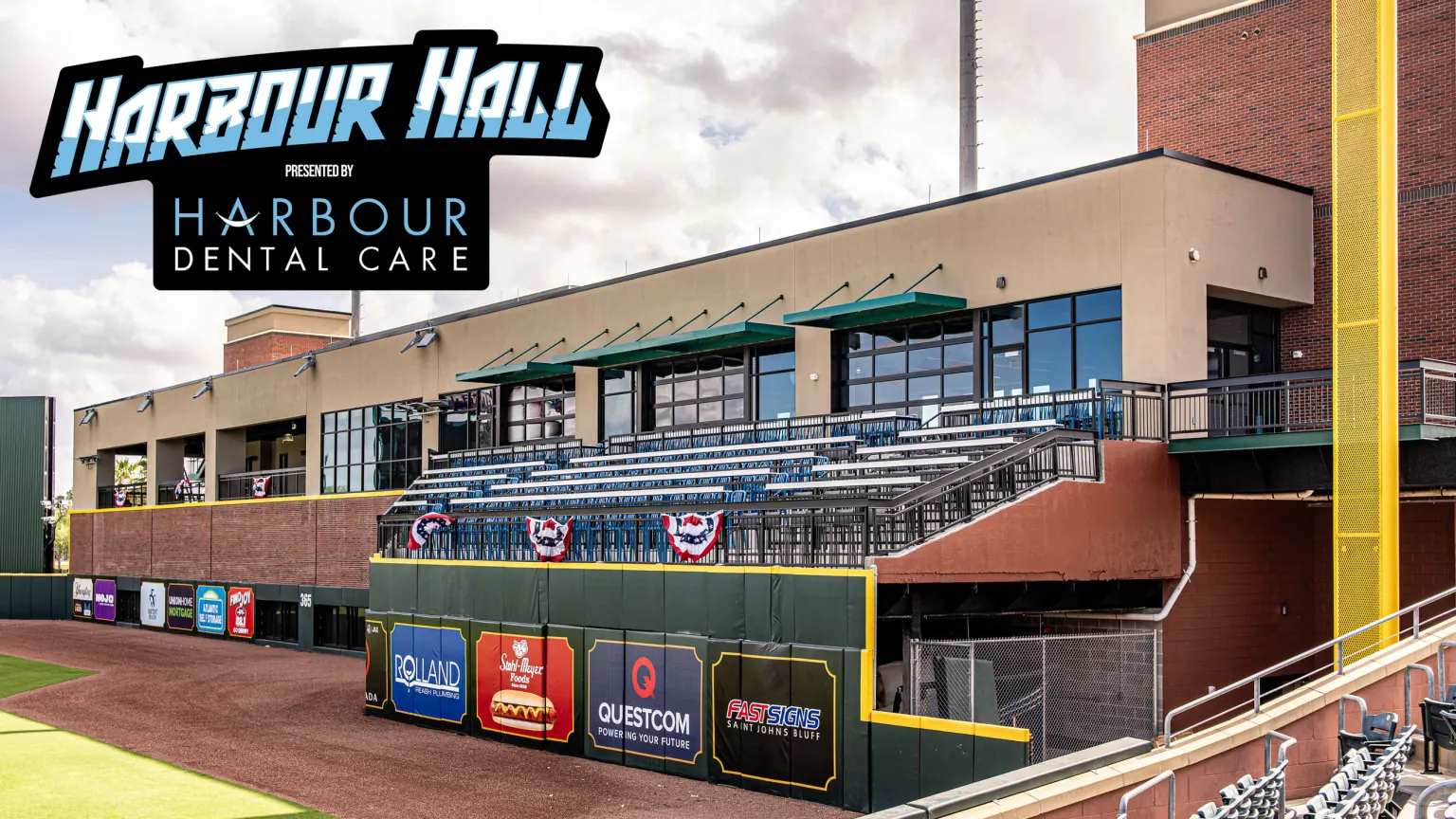 Harbour Hall overlooking right field